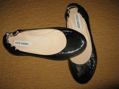 steve madden patent flats