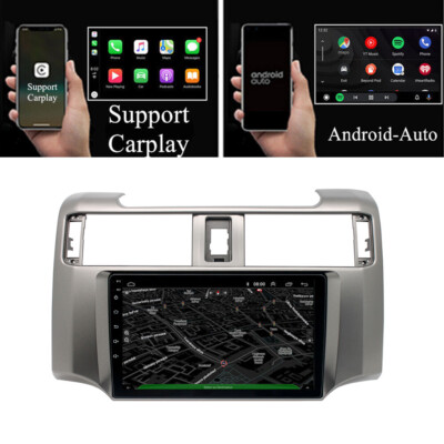 For 2014-2018 Toyota 4Runner WiFi Apple Carplay Radio Android 13 RDS GPS