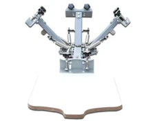 DIY 4 Color 1 Station T-Shirt Equipment Silk Screen Printing Printer Machine