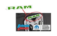 RAM Rear Medallion Lettering Inlay Decal - 2019-2024 Ram