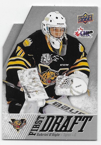 22/23 UPPER DECK CHL FIRST DRAFT Hockey (#FD1-FD35) U-Pick From List - Picture 26 of 36