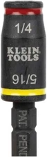 (3 PACK) Klein 32766 3" Impact Driver 3-in-1 1/4" x 5/16" Impact Flip Socket