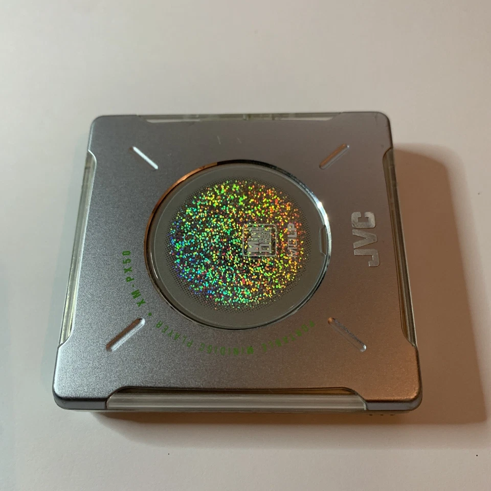 JVC XM-PX50WT Portable MiniDisc MD Player - White/Silver. BOXED - Image 3 of 4