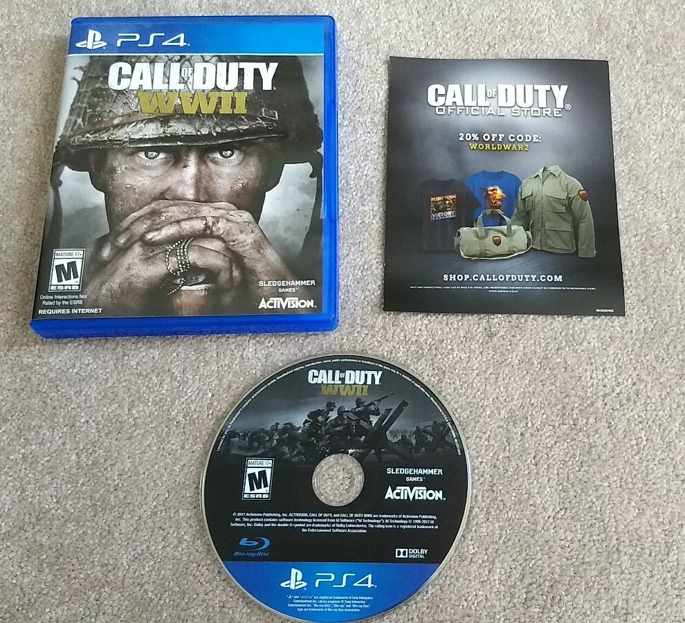 Call Of Duty WW2 II (PlayStation 4 PS4 Game) Complete Works