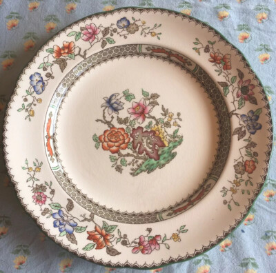 Copeland Spode “Chinese Rose” Pattern Plate cm Rd No 629599 UK