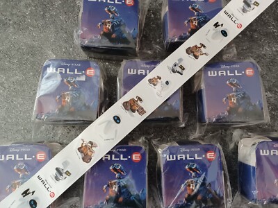 Disney - Pixar, Lot of 10 Ribbon of 60 Stickers WALL-E.
