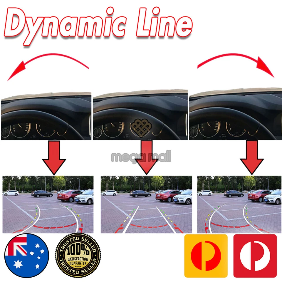 Handle Reverse Car Camera for Audi A3 A4 A4L S4 A5 S5 Q3 Q5 A6 A7 A6L A8L S6 S7 - Image 2 of 4