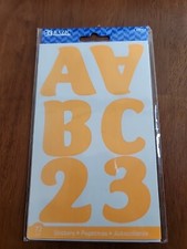 BAZIC Products Alphabet  Number 2" Classic ORANGE 72pc ST3