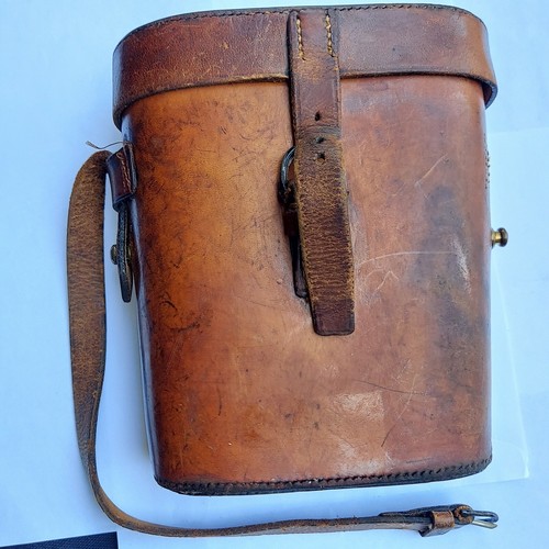 Ross-BINOCULARES-8 Power-Cuero Estuche - No 25586 - S.C McCULLOCH-Melbourne Club, AUS - Imagen 12 de 12