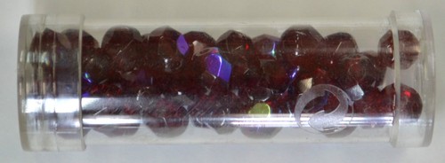 GUTERMANN 6mm FACETED GLASS BEADS, 40 BEADS PER TUB, HIGHEST QUALITY - Imagen 17 de 50