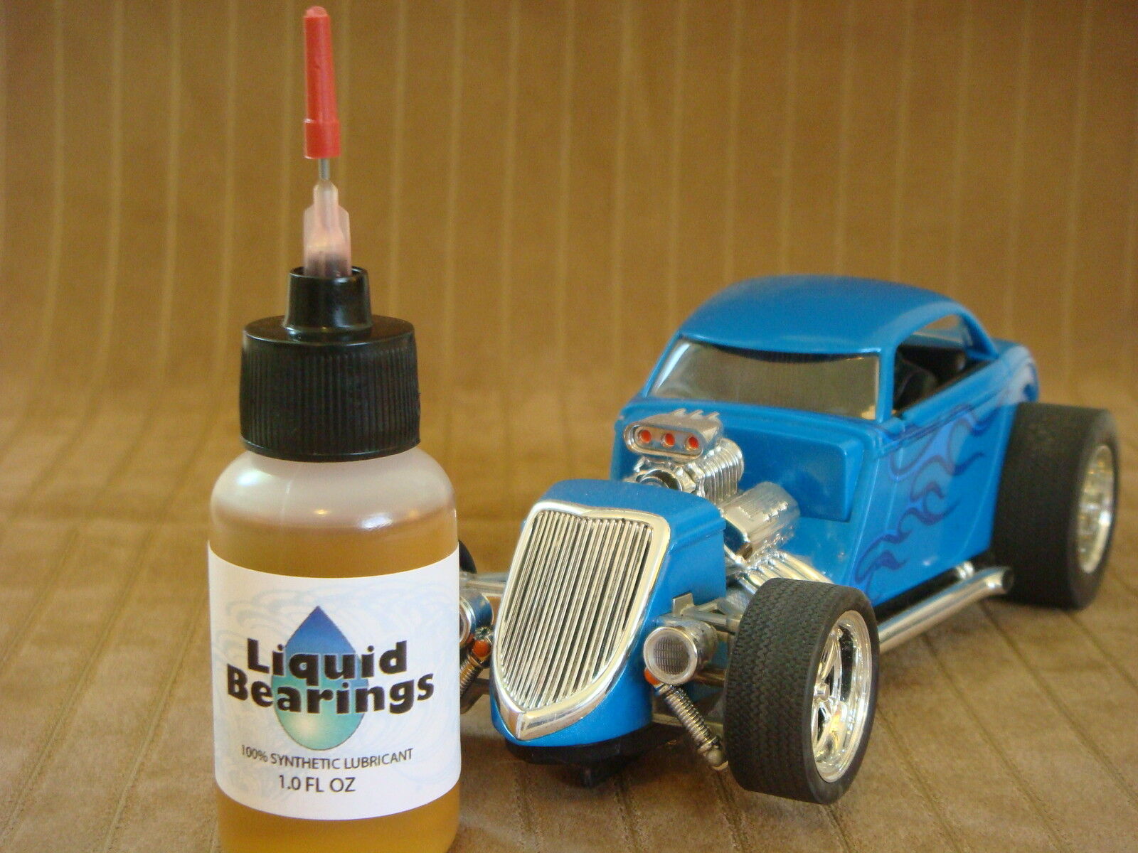 Liquid Bearings, BEST 100%-synthetic slot car oil for SCX Digital, PLEASE READ!