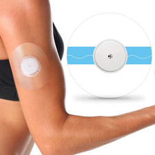 Freestyle Sensor Adhesive Bandage Patches for Libre 2 plus Lingo Cover Waterpr