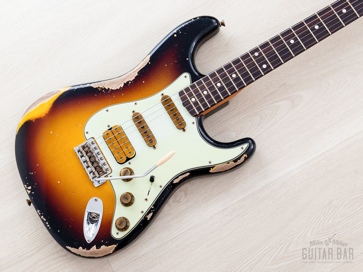 2024 Fender Custom Shop Alley Cat Stratocaster SSH Superstrat w