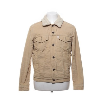 Levi Strauss & Co, Gefütterte Jeansjacke, Herren, Größe: S, Beige #4Zi