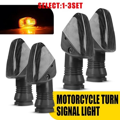 Fit Kawasaki KLE500 05-07 Motorcycle LED Turn Signal Blinker Light Amber 4-12X