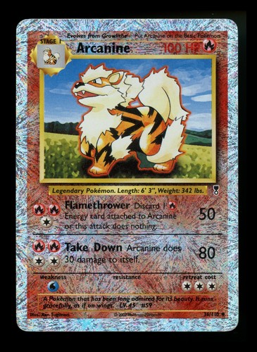 Arcanine 36/110 Legendary Collection Reverse Holo