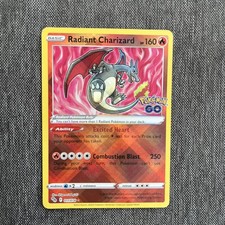 Pokémon TCG Radiant Charizard Pokemon GO 011/078 Holo