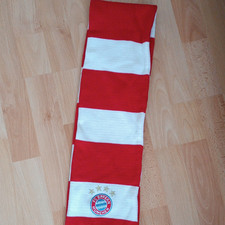 FC Bayern München Fanschal Fußball rot-weiß gestreift "Mia san Mia"