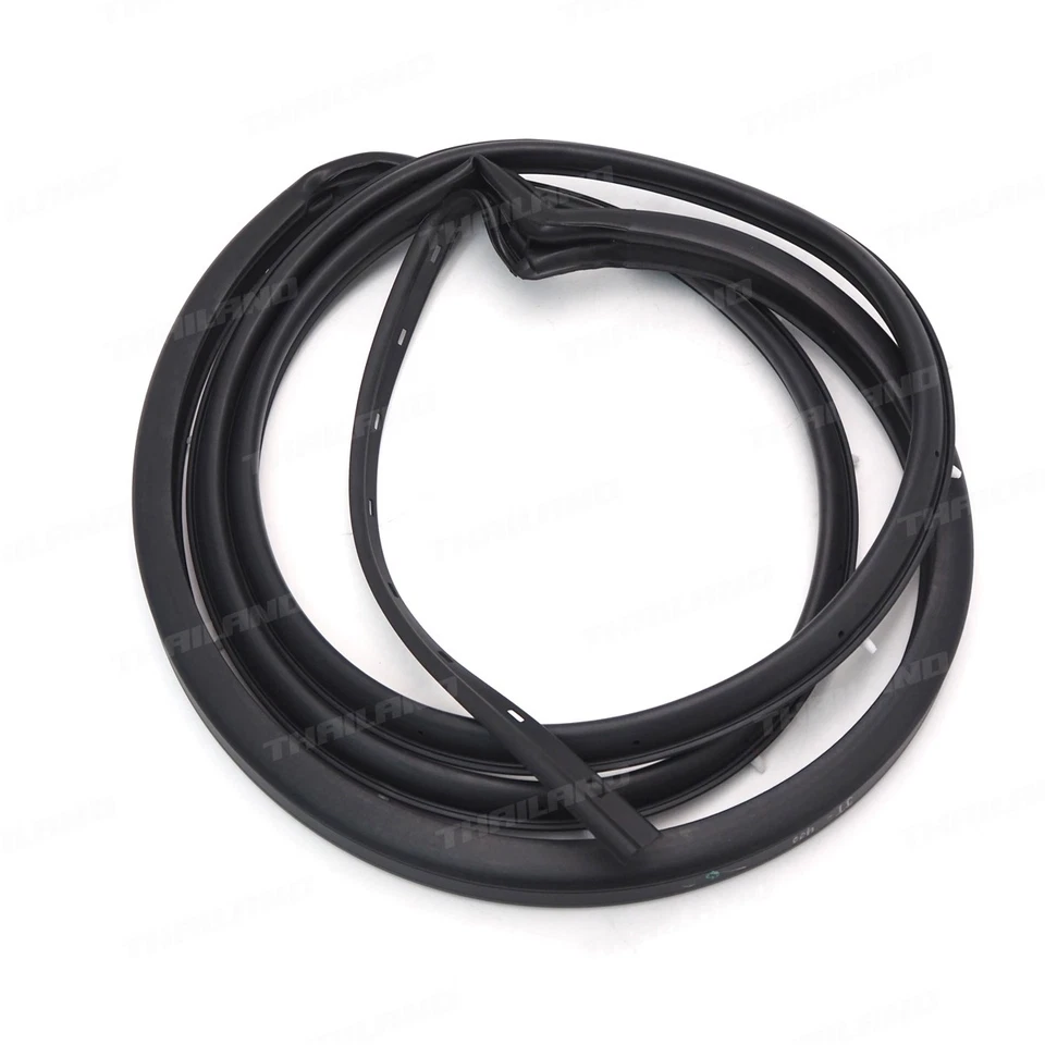 Set 4 Door Rubber Seal Weatherstrip For Mitsubishi Lancer Sedan 2002 -2007 - Изображение 4 из 4