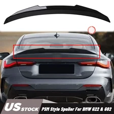 For 2021+ BMW G22 4 Series i4 G82 M4 GLOSSY BLACK MP STYLE Trunk Wing Spoiler