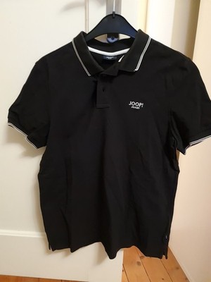 Joop Jeans Poloshirt Agnello, Schwarz, Größe L, Guter Zustand