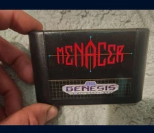Menacer 6-Game Cartridge for Sega Genesis Game Only, Cleaned and Tested