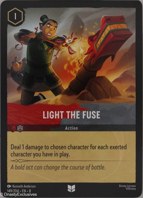 Lorcana   Reign of Jafar   Light the Fuse   Regular