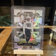 2023 Panini Select Rookie Prizm Concourse Keion White #69 Patriots NFL