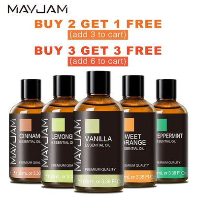 #ad MAYJAM Essential Oils 3.38 oz 100% Pure amp; Natural Therapeutic Grade Aromatherapy $12.99