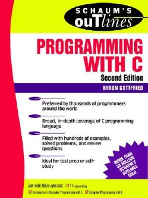 Schaums Outline of Programming with C - Paperback - VERY GOOD