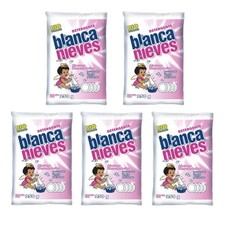 BLANCA NIEVES  Powder Laundry Detergent, 250g, 5 Pack