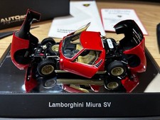 AutoArt Lamborghini Miura SV 1/43 Full Open Model