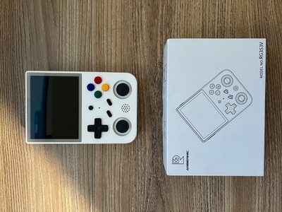 ANBERNIC RG353V Retro Handheld Gaming Console   Original Box   Tested