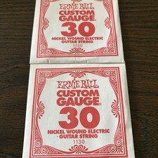ernie ball Nickel Wound Electric guitar strings .030 Singles