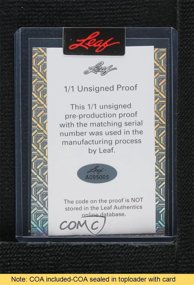 2022-23 Leaf Optichrome Dropping Dimes 1/1 Jerry West #DD-JW1 HOF READ 7y2 - Image 2 of 3