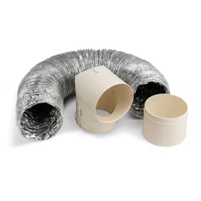 Everbilt 4 in. x 8 ft. Dryer to Duct Connector Kit TD48D2DHD6