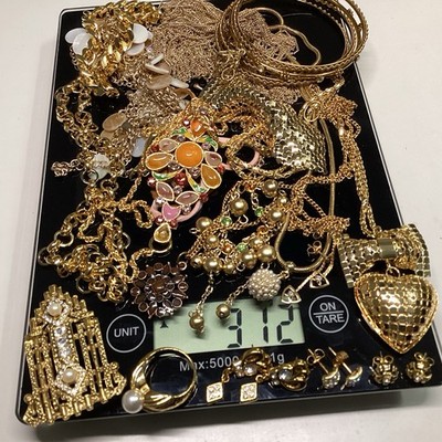 Schmuck Konvolut  Schmuckkonvolut Gold Modeschmuck