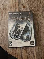medaglia d'onore european assault ps2 completa di scatola testata e funzionante 