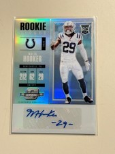 2017 Panini Contenders Optic MALIK HOOKER Rookie Ticket Autograph #159