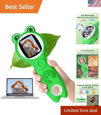 500X Handheld Digital Microscope for Kids: Educational Christmas/Birthday Gifts