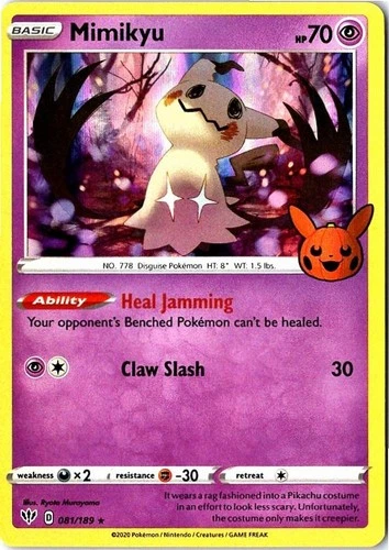 Mimikyu 081/189 Trick or Trade B00ster Bndl - product listing photo