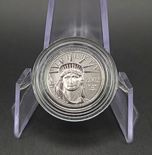 2002 1/10 oz platinum eagle 3174.10 per troy oz