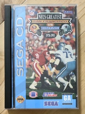 NFL's Greatest San Francisco vs. Dallas 1978-1993 - Sega CD - Sehr Gut - CiB  