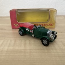 DIECAST VEHICLE: MATCHBOX YESTERYEAR Y5 VINTAGE 4.5 LITRE BENTLEY 1929 BOXED