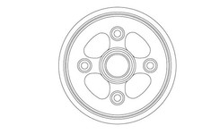 Tambour de frein Chevrolet SPARK