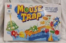 MB Games Mouse Trap Board Game 6+ Action Contraption - Z#1011