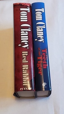 Tom Clancy 1st Edition Lot Red Rabbit & Teeth of the Tiger HC DJ