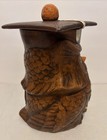 Vintage 1960's/70's Treasure Craft Owl Graduate Ceramic Cookie Jar- Great Shape! — photo 5