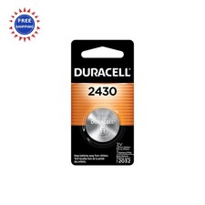 Duracell 2430 Lithium Battery 1 Count CR2430 Pack Coin Watch Remote devices