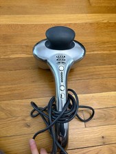 Brookstone Max 2 Dual Node Percussion Massager 3 Program 5 Speeds F-210 Tested 